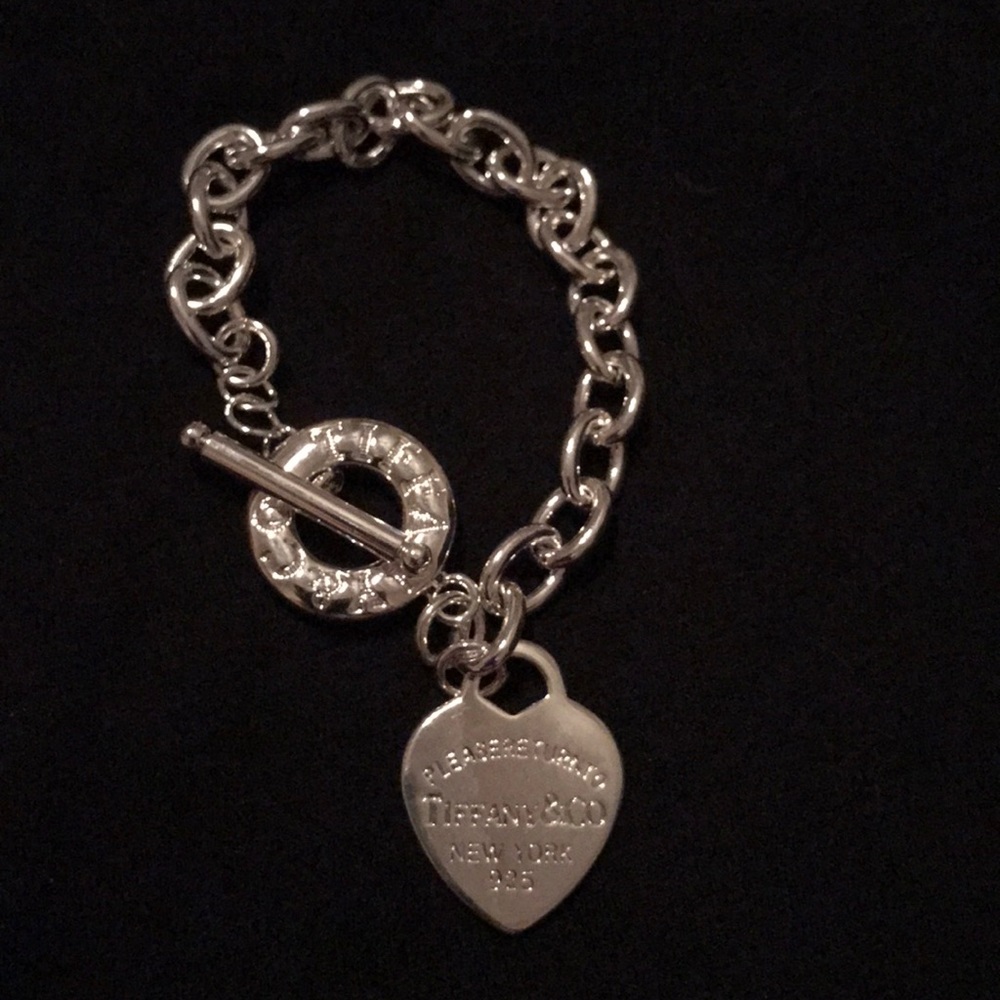925 silver toggle bracelet